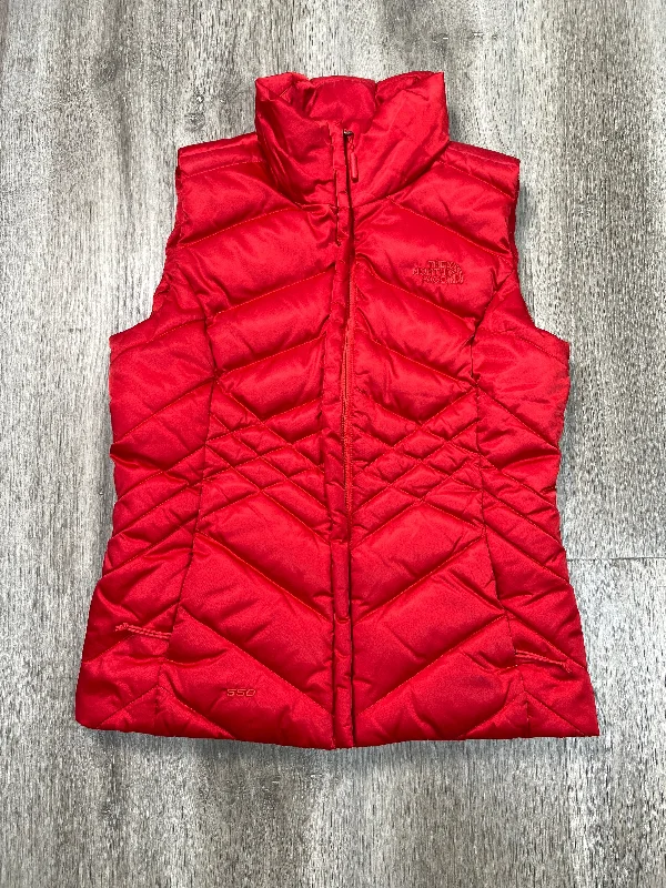 Vest Puffer & Quilted By The North Face In Red, Size: Xs Vacation