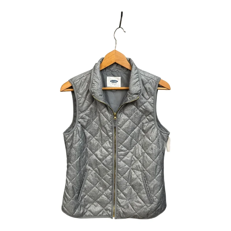 Vest Puffer & Quilted By Old Navy In Grey, Size: M Relaxed Men's Australian 