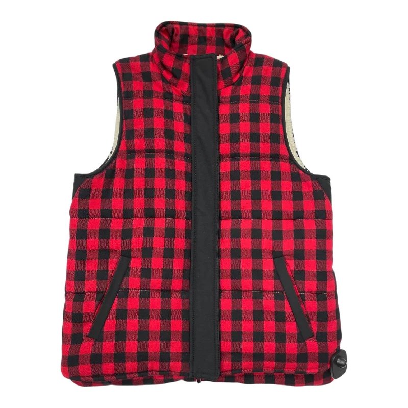 Vest Other By Madewell In Black & Red, Size: M Modern Men's Tech