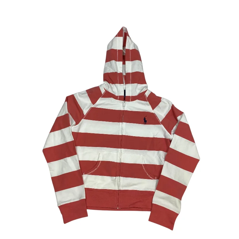Sweatshirt Hoodie By Ralph Lauren In White, Size: L Streetwear Style