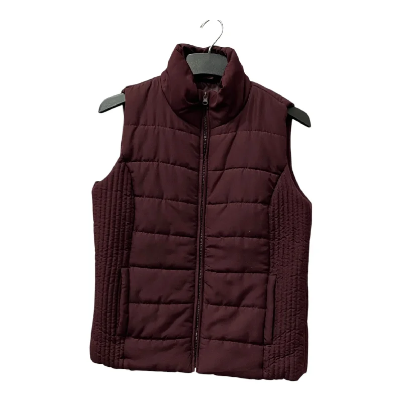 Vest Puffer & Quilted By New York And Co In Red, Size:M Confident Men's Power