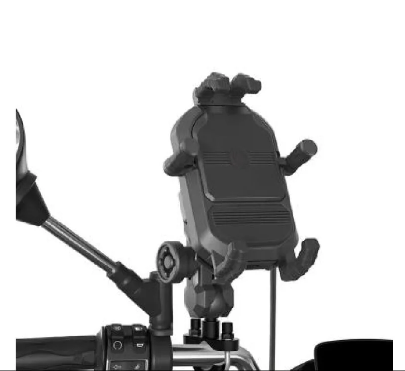Security Lock Motorcycle Phone Holder Sophisticated Men's 