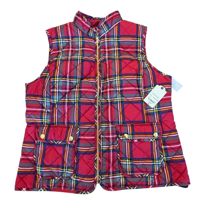 Vest Puffer & Quilted By St Johns Bay In Red, Size: Xl Sporty Men's Tennis