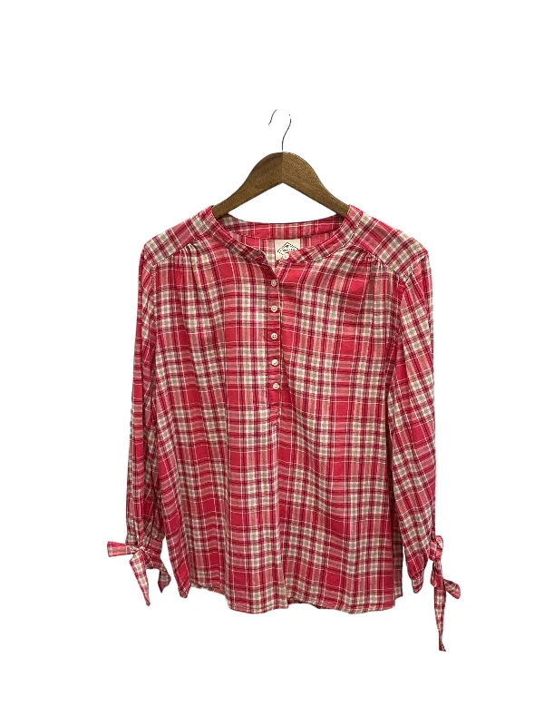 Top Long Sleeve By St Johns Bay  Size: L Sporty Men's Athleisure 