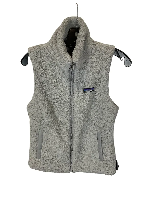 Vest Designer By Patagonia In Grey, Size: M Street