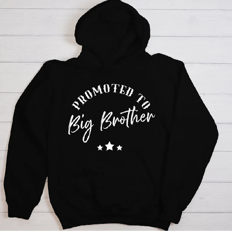 Promoted to Big Brother Hoodie Relaxed Men's Beach
