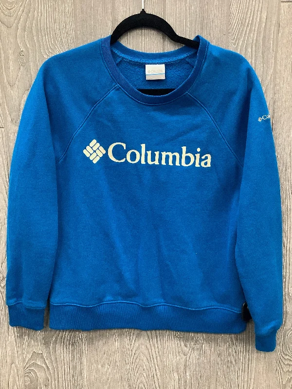 Sweatshirt Crewneck By Columbia In Blue, Size: M Vacation