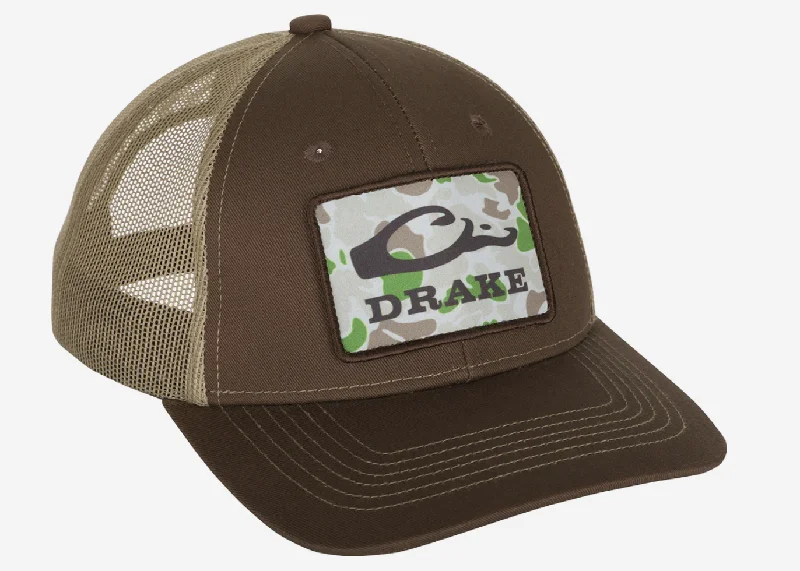 Drake Old School Patch 2.0 Mesh Back Cap Modern Men's Geometric