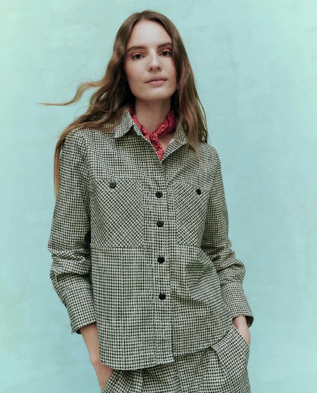 The Porter Shirt. -- Vintage Houndstooth Casual Men's Japanese 