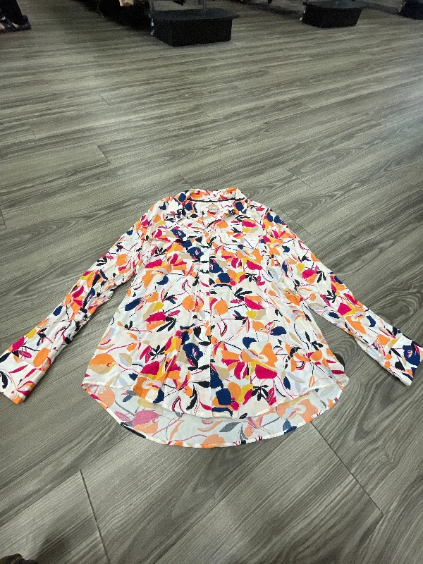 Top Long Sleeve By Chicos  Size: L Polished Men's Satin