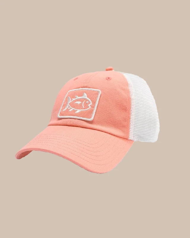 Sun Farer Skipjack Fly Patch Trucker Hat Monochromatic Office Style