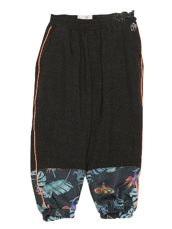 Aloha Black Caterpp Pants Cozy Men's Winter