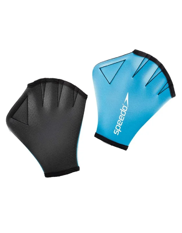 Aqua Gloves - Blue Sporty Men's Tennis