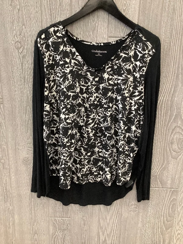 Top Long Sleeve By Croft And Barrow  Size: Xl Trendy Men's Scandinavian