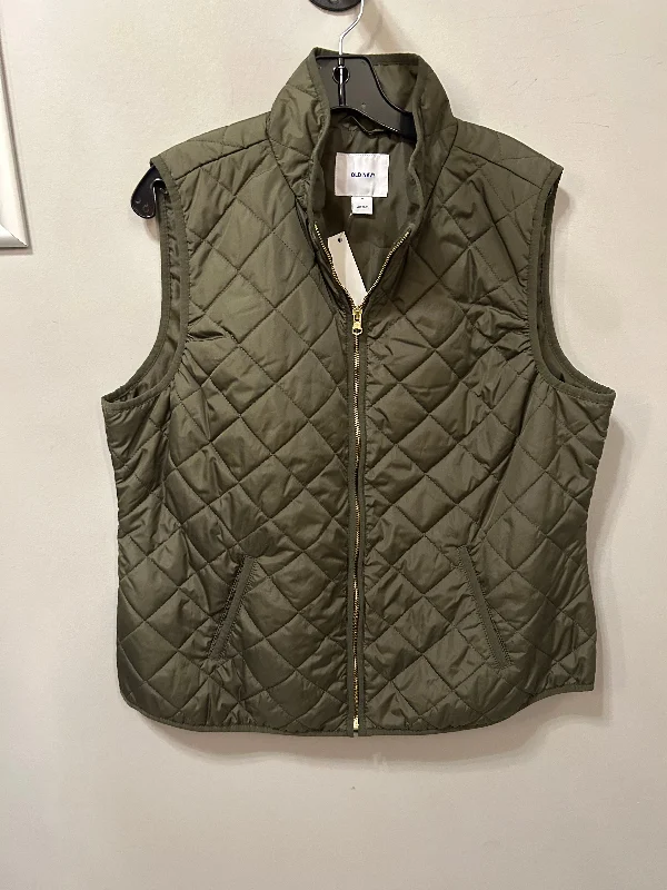 Vest Puffer & Quilted By Old Navy In Green, Size: Xl Confident Men's High