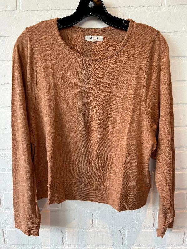 Top Long Sleeve By Madewell  Size: L Masculine Men's Thick