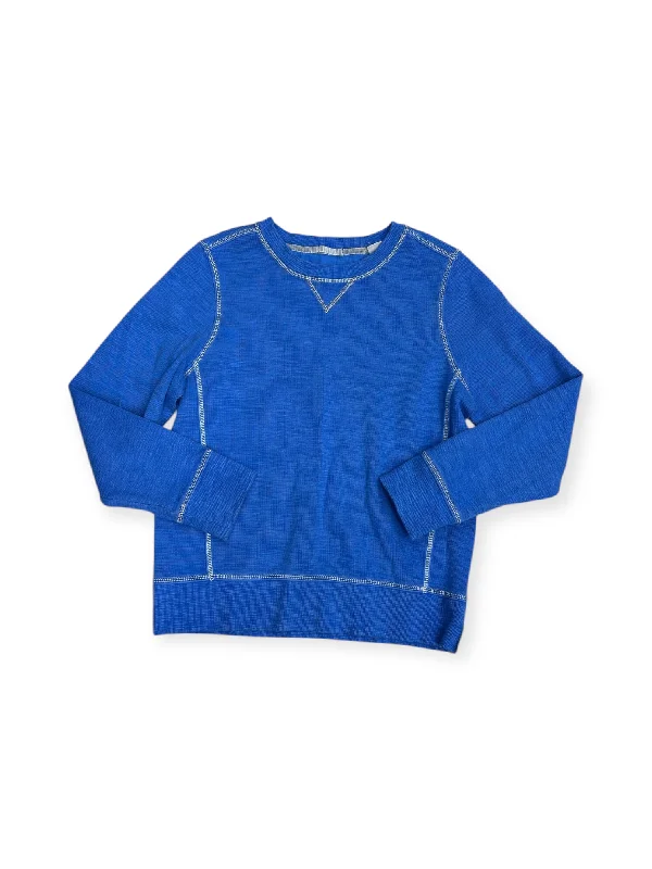 Sweatshirt Crewneck By Tommy Bahama In Blue, Size: S Elegant Men's Formal 