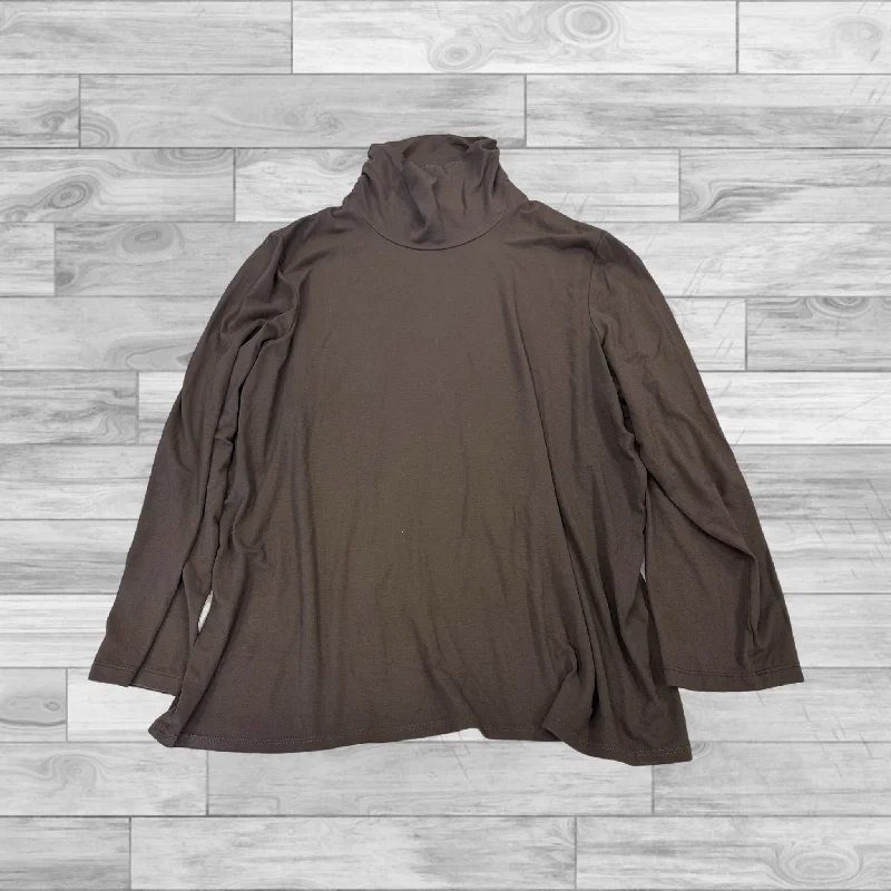 Top Long Sleeve By Eileen Fisher  Size: Xl Masculine Men's Thick