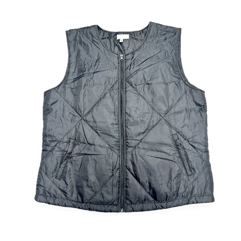 Vest Puffer & Quilted By Socialite In Black, Size: Xl Minimalist Men's Casual 
