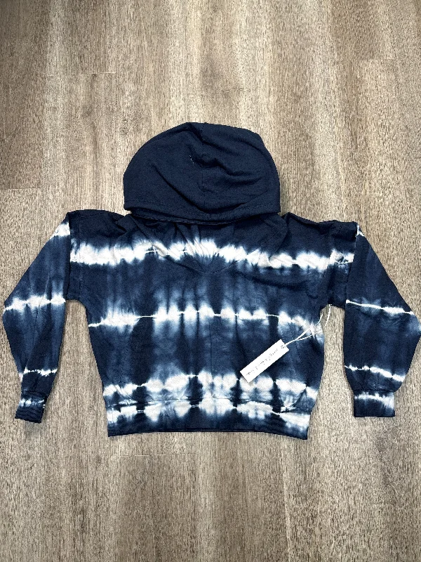 Sweatshirt Hoodie By Young Fabulous & Broke In Blue, Size: Xs Refined Men's Velvet