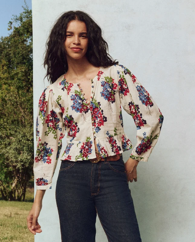 The Sicily Top. -- Oasis Floral Dynamic Men's High