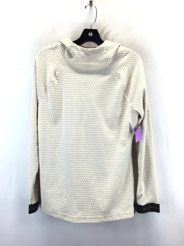 Athletic Sweatshirt Hoodie By Nike Apparel In Beige, Size: L Unique Men's Upcycled