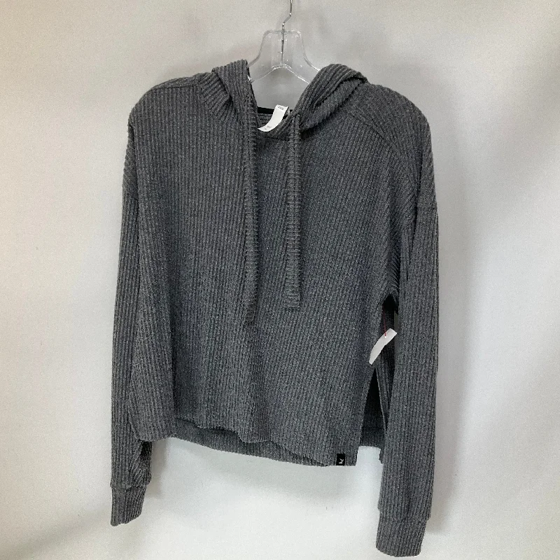 Athletic Sweatshirt Hoodie By Cmc In Grey, Size: M Traditional Men's Wool