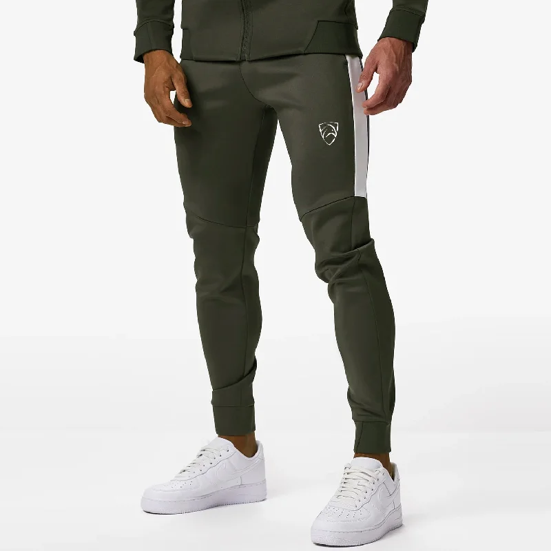 Tf-Olive PolyFleece Squad Cuff Bottoms Trendy Men's Bucket