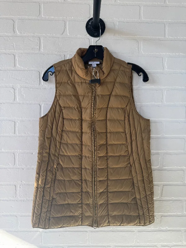 Vest Puffer & Quilted By J. Jill In Yellow, Size: Xs Unique Men's Patch