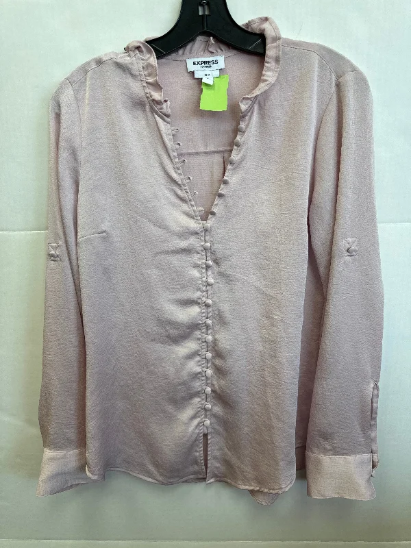 Top Long Sleeve By Express  Size: S Streetwear Style