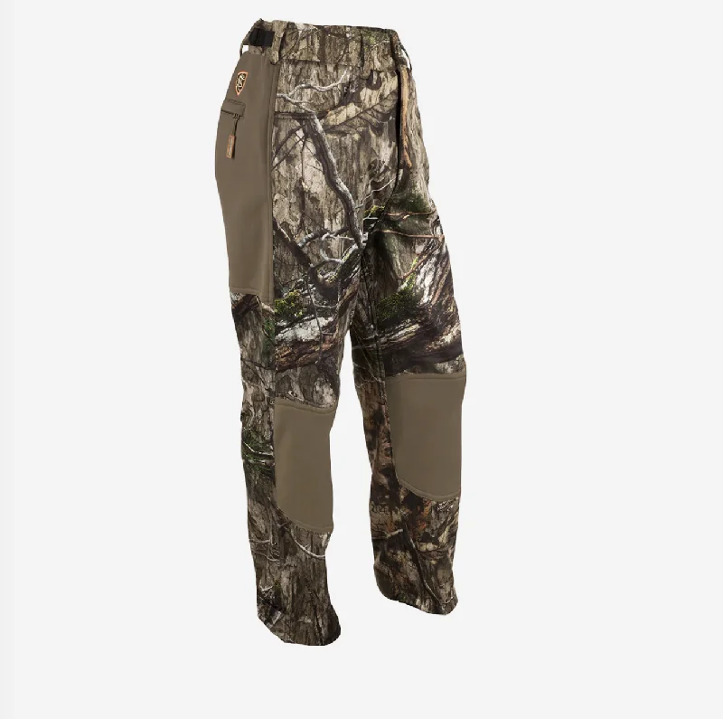 Drake Endurance Fleece-Lined Pant - Mossy Oak Country DNA Masculine Men's Thick
