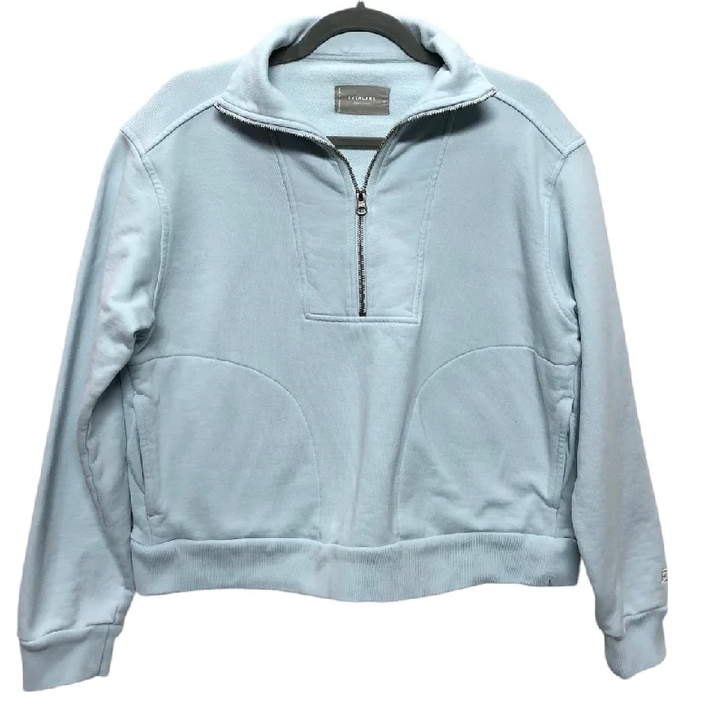Sweatshirt Collar By Everlane In Blue, Size: S Monochromatic All