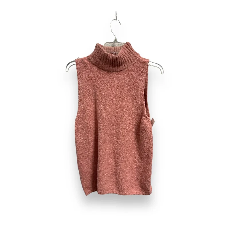 Vest Sweater By Express In Pink, Size: Xl Refined Men's Velvet