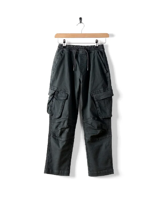 Bora Bora - Kids Cargo Trousers - Dark Grey Stylish Men's Tropical 