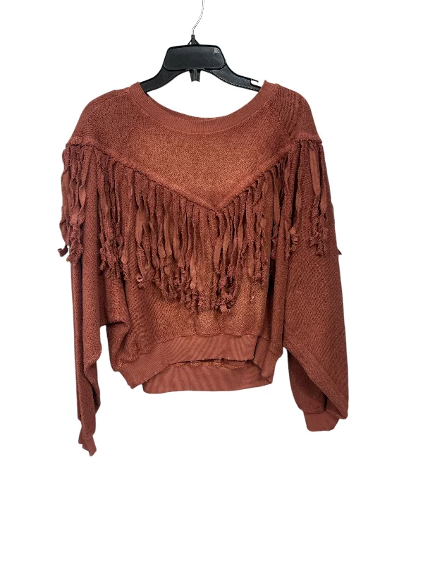 Sweatshirt Crewneck By We The Free In Red, Size: L Vacation