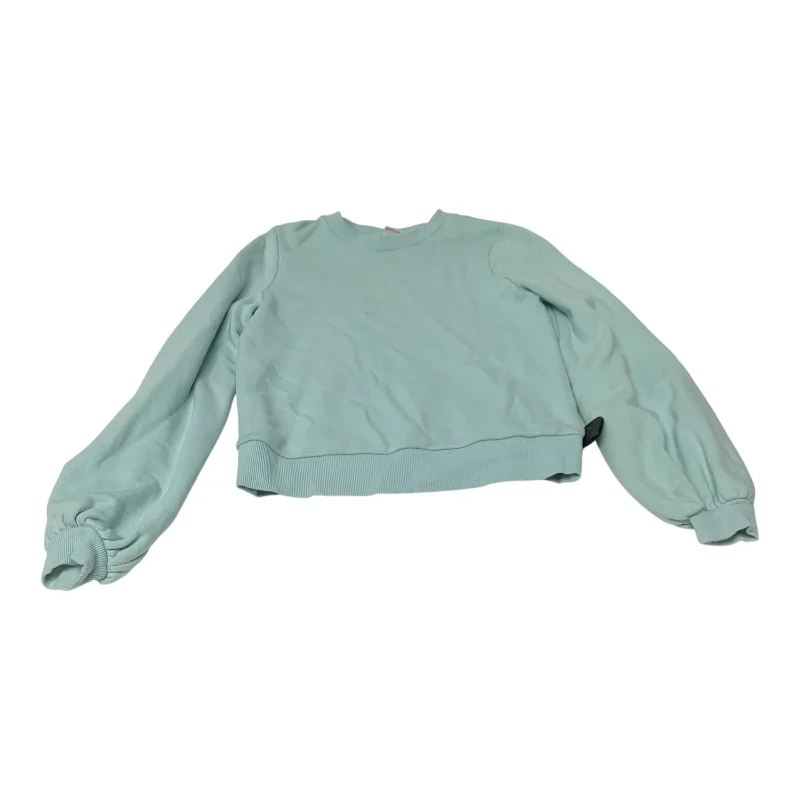 Sweatshirt Crewneck By A New Day In Teal, Size: Xs Unique Men's Upcycled