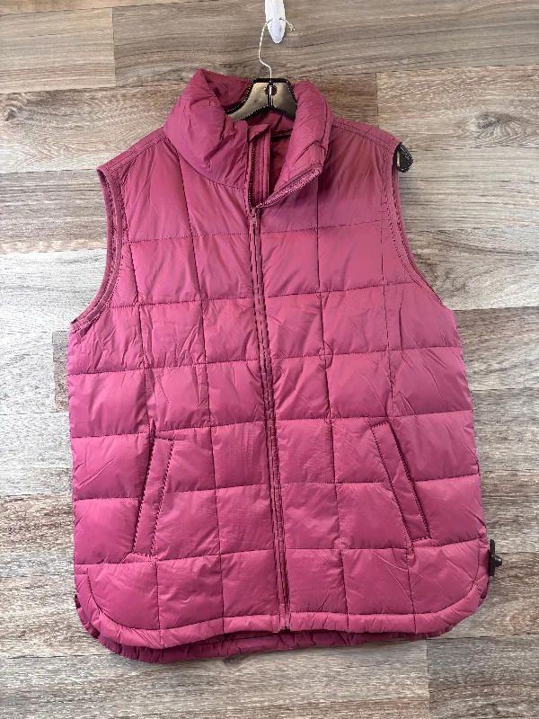 Vest Puffer & Quilted By Gap In Pink, Size: L Earthy Men's Hemp