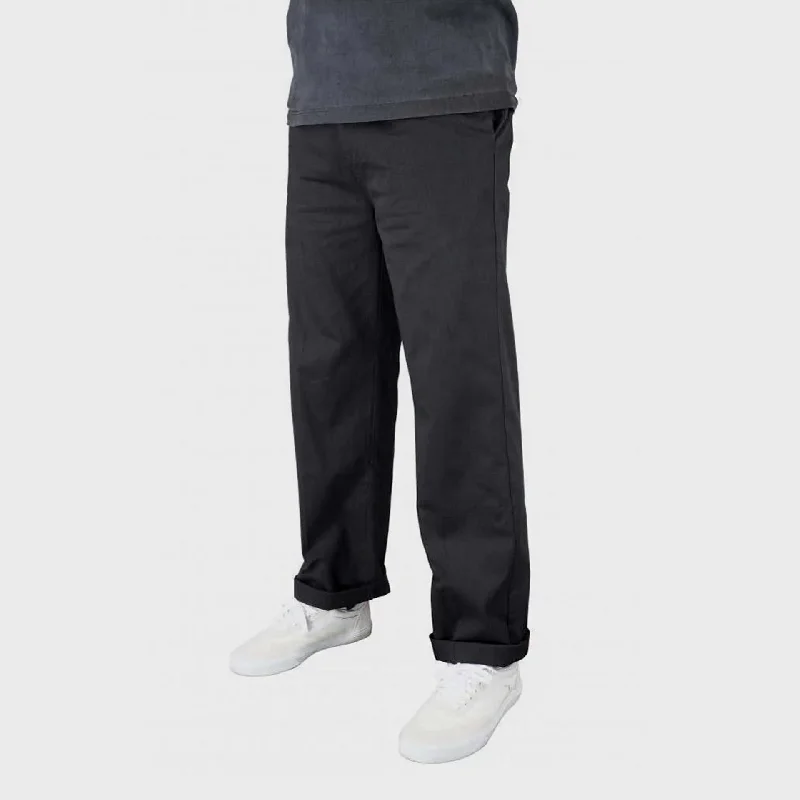 Santa Cruz Mens Classic Workpants - Black Cool Men's Distressed