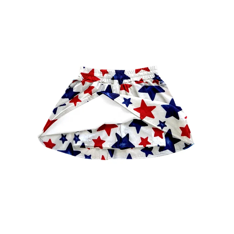 Preorder GLK0055 American Girl White Red Blue Flag skirts shorts Summer clothes 202501 Stylish Men's Tropical Preorder GLK0055 American Girl White Red Blue Flag skirts shorts Summer clothes 202501 Stylish Men's Tropical