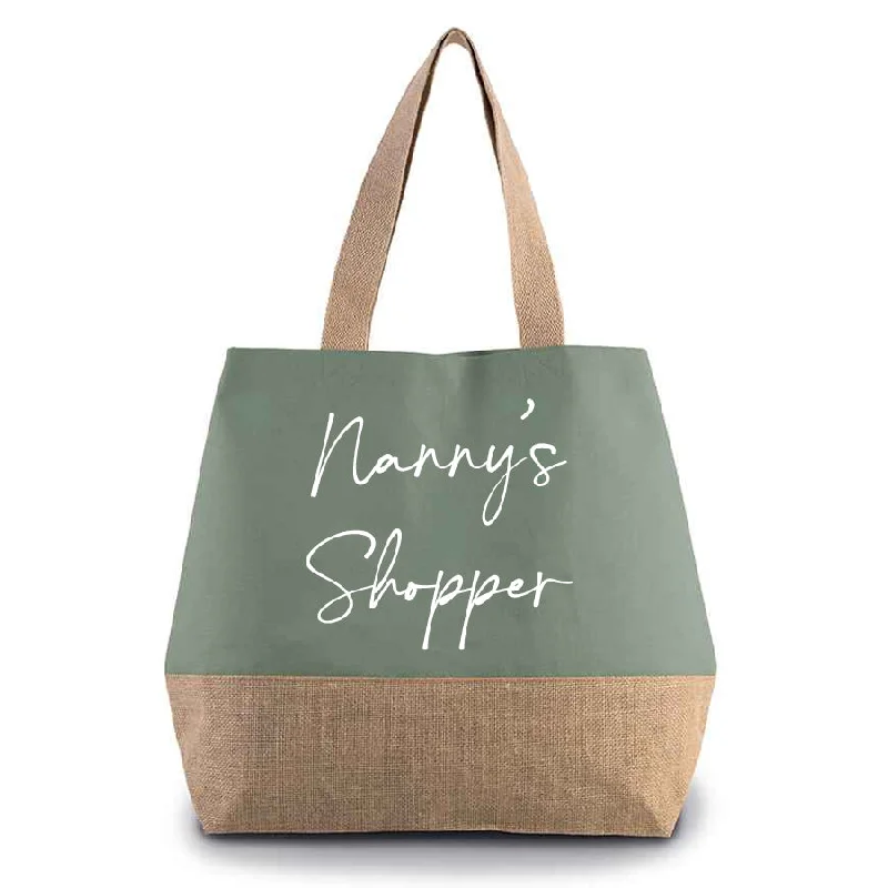 So Handy- Nanny's Shopper Bag Preppy Men's College