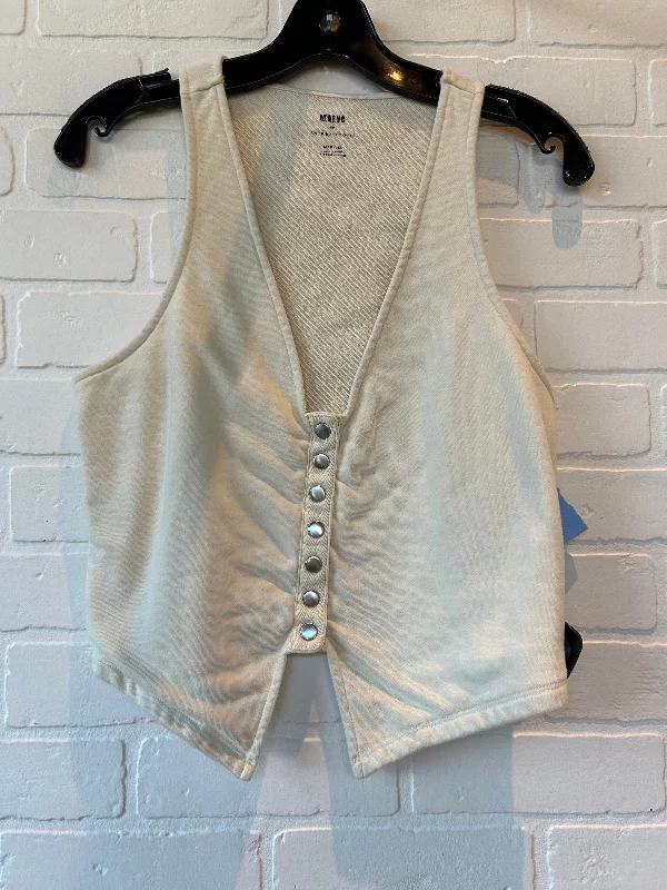Vest Other By Maeve In Cream, Size: M Laid
