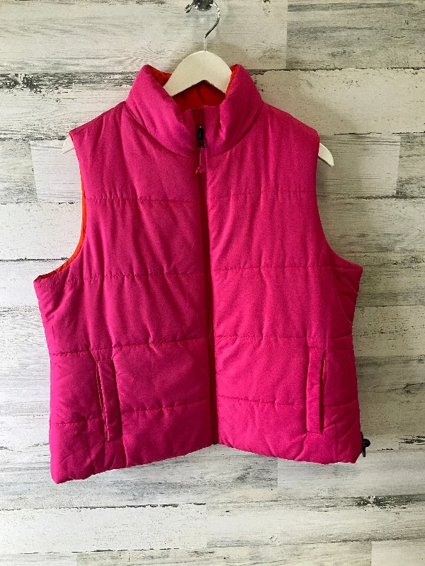 Vest Puffer & Quilted By Merona In Pink, Size: Xxl Adventure