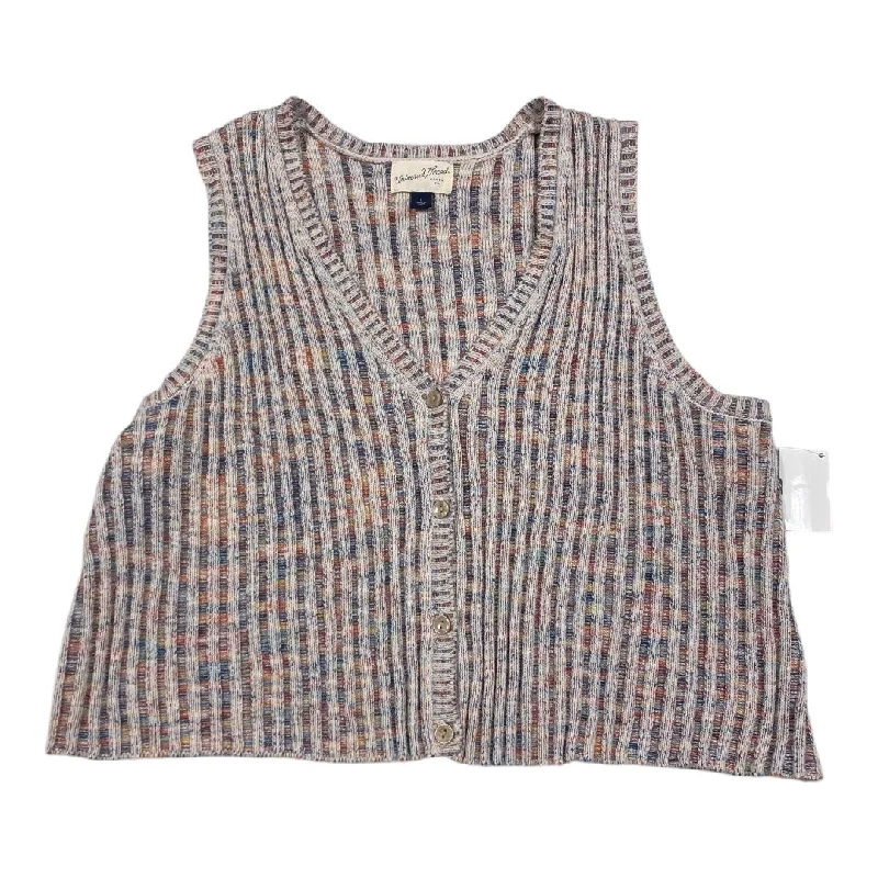 Vest Sweater By Universal Thread In Multi-colored, Size: L Adventure
