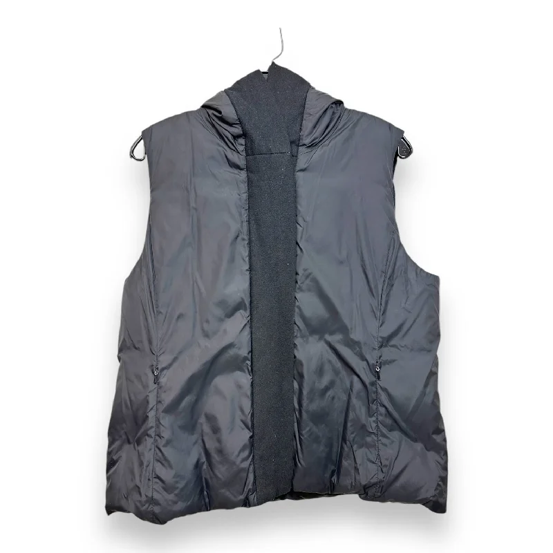Vest Puffer & Quilted By Eileen Fisher In Black, Size: M Adventure