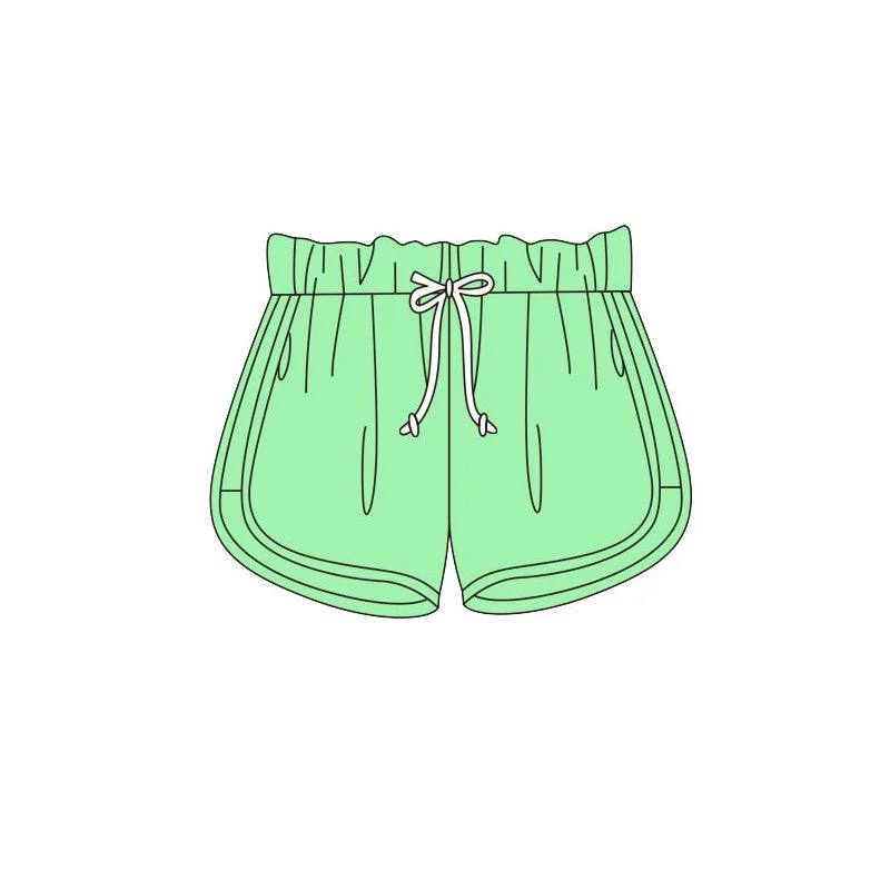 preorder  SS0159  Light Green Girls Shorts Pants Cool Men's Skate