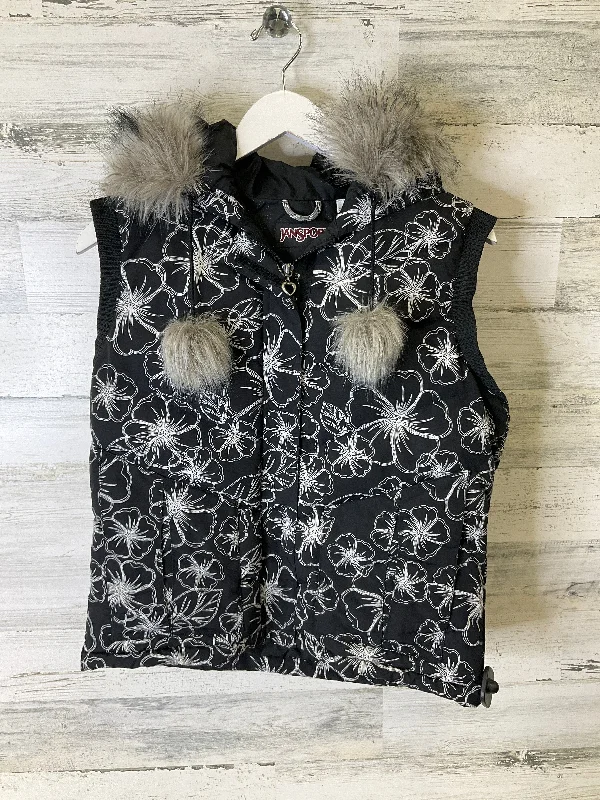 Vest Puffer & Quilted By Clothes Mentor In Black & White, Size: M Stylish Men's Neon