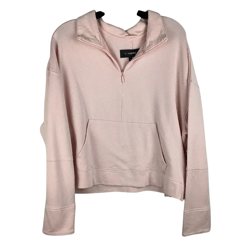 Sweatshirt Collar By Clothes Mentor In Pink Traditional Men's Wool