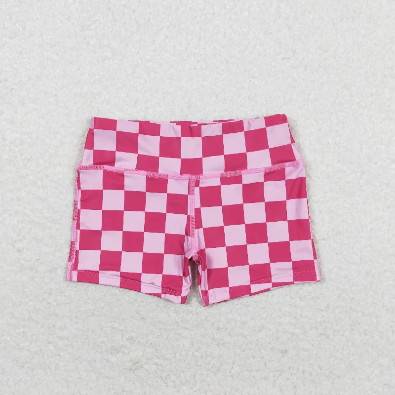 SS0218 Pink plaid shorts high quality wholesale mixed children clothing Dapper Men's Bow SS0218 Pink plaid shorts high quality wholesale mixed children clothing Dapper Men's Bow