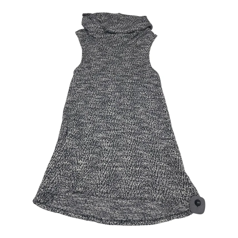 Vest Sweater By Dolan Left Coast In Black & White, Size: S Athletic Men's High