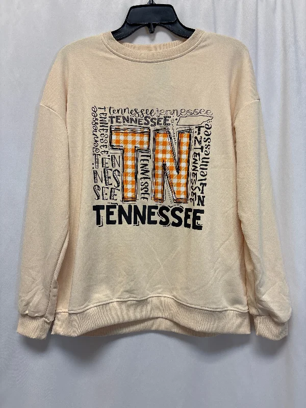 Sweatshirt Crewneck By Clothes Mentor In Yellow, Size: L Masculine Men's Thick